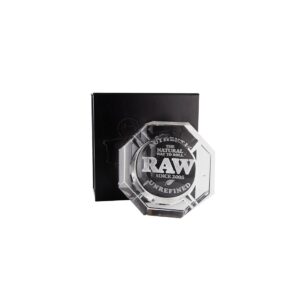 cenicero de cristal raw